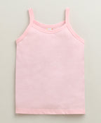 Bumzee Yellow & Sky Blue Slips, Pack of 3, Sleeveless, 100% Cotton (Style Peb10646)