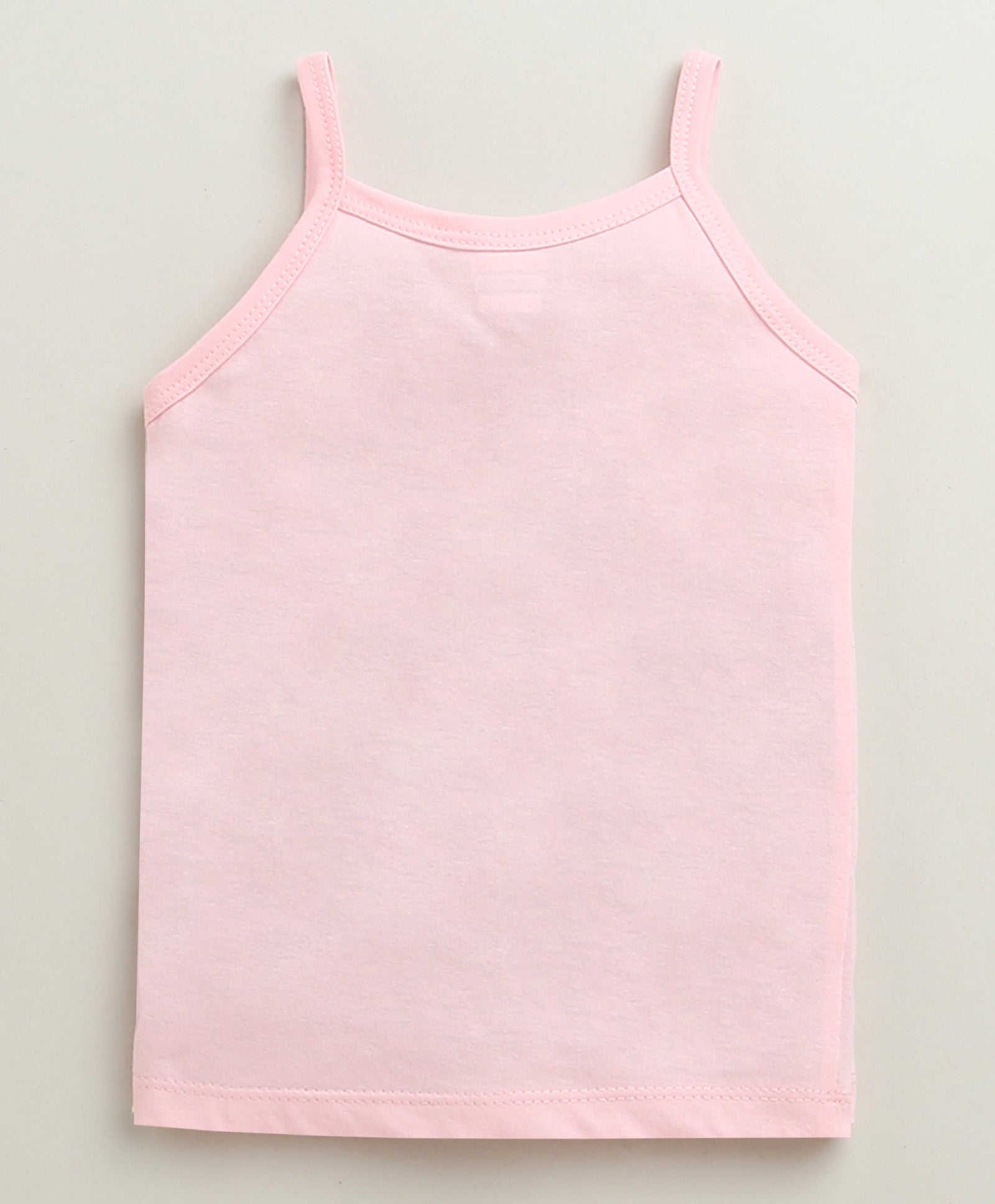 Girls 100% Cotton Solid Slips - Yellow & Sky Blue