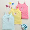 Girls 100% Cotton Solid Slips - Yellow & Pink