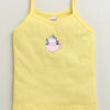 Girls 100% Cotton Solid Slips - Yellow & Pink