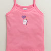 Girls 100% Cotton Solid Slips - Yellow & Pink