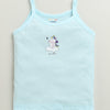 Girls 100% Cotton Solid Slips - Yellow & Pink