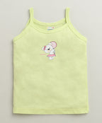 Bumzee Peach & Lavender Slips, Pack of 3, Sleeveless, 100% Cotton
