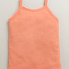 Girls 100% Cotton Solid Slips - Peach & Lavender