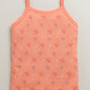 Girls 100% Cotton Graphic Slips - Peach & Lavender