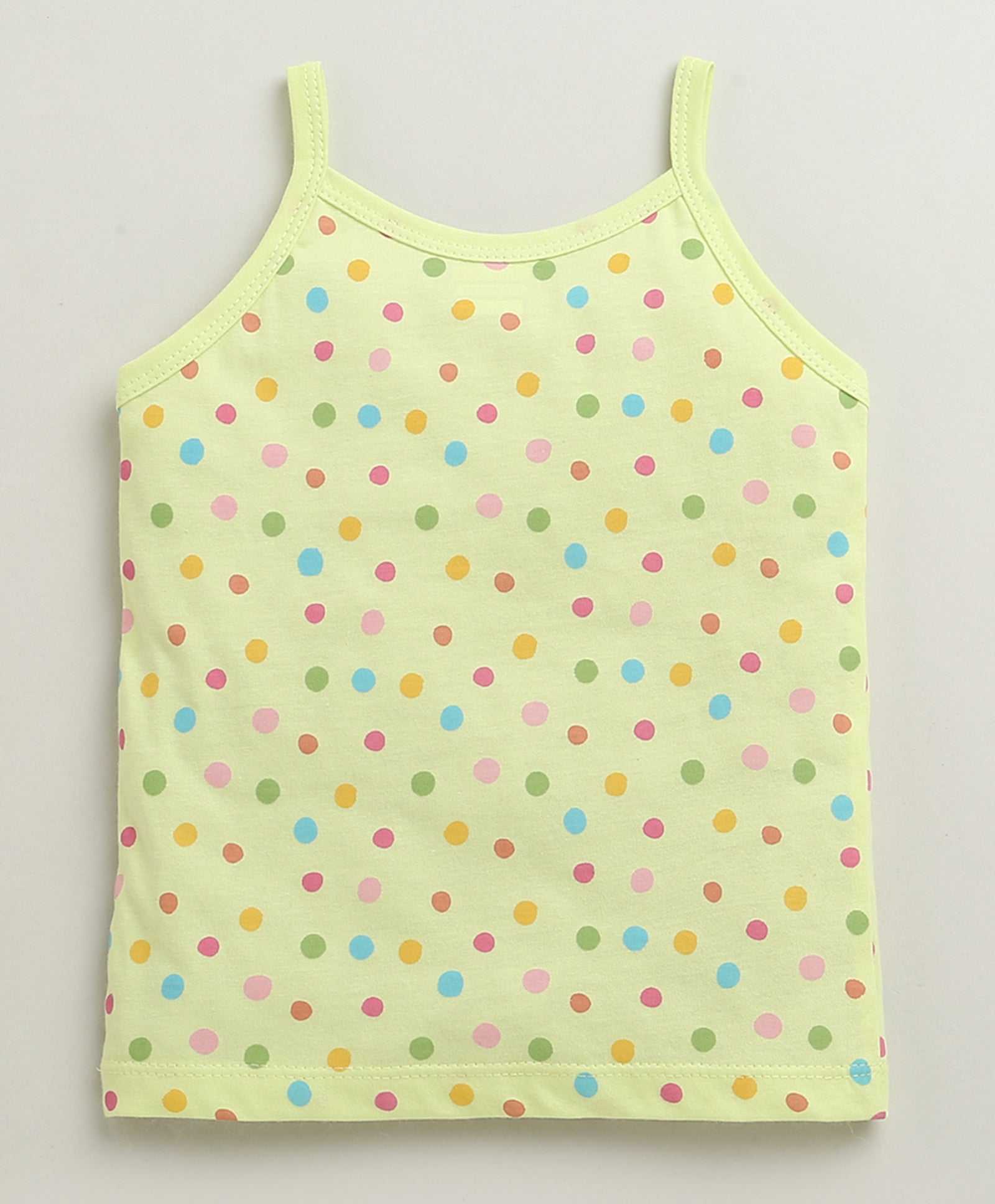 Girls 100% Cotton Graphic Slips - Peach & Lavender