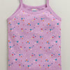 Girls 100% Cotton Graphic Slips - Peach & Lavender