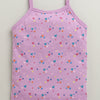 Girls 100% Cotton Graphic Slips - Peach & Lavender