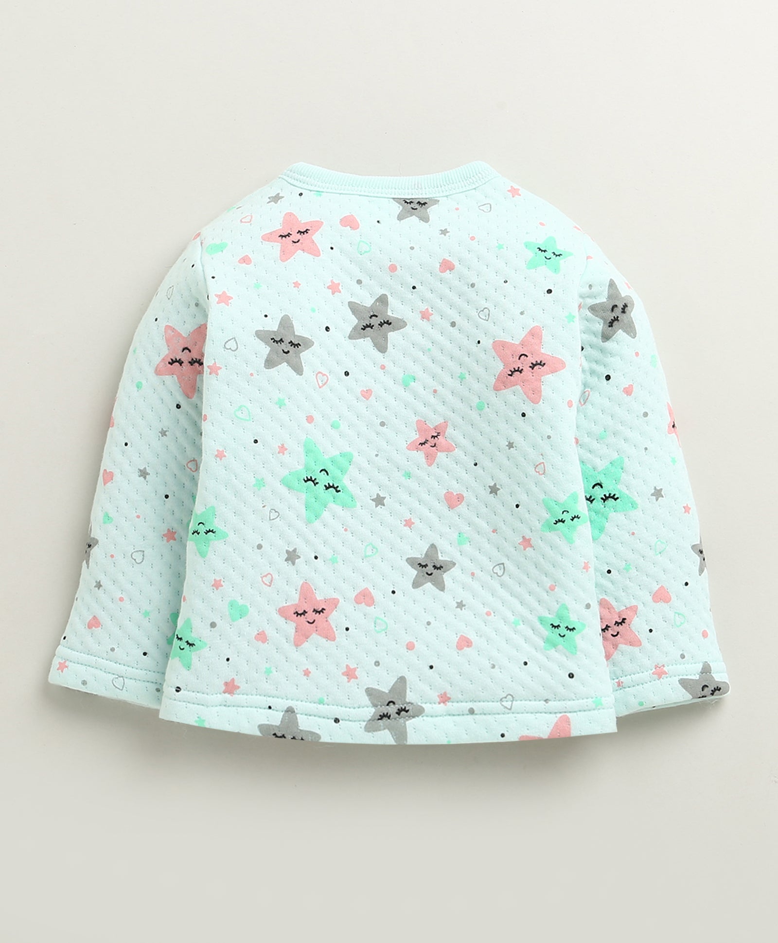 Boys Polyfill Graphic Winter Set - Mint Green