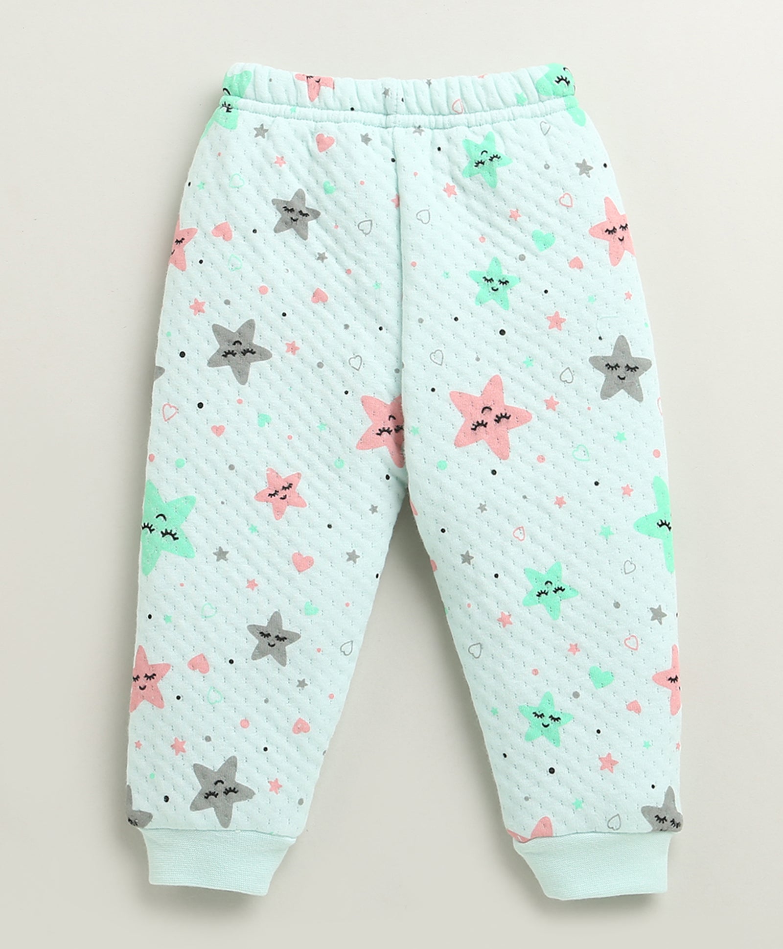 Boys Polyfill Graphic Winter Set - Mint Green