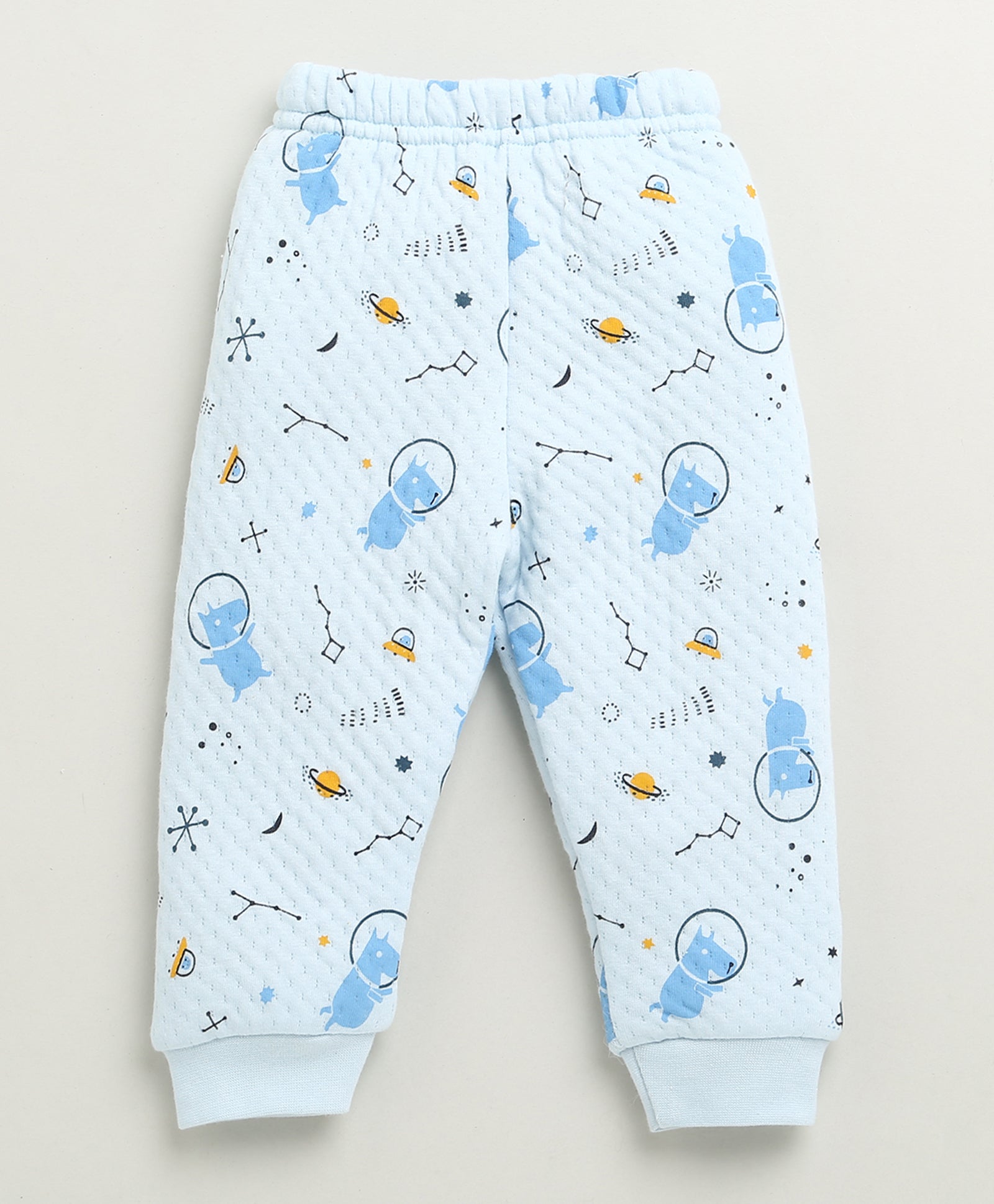 Boys Polyfill Graphic Winter Set - Sky Blue