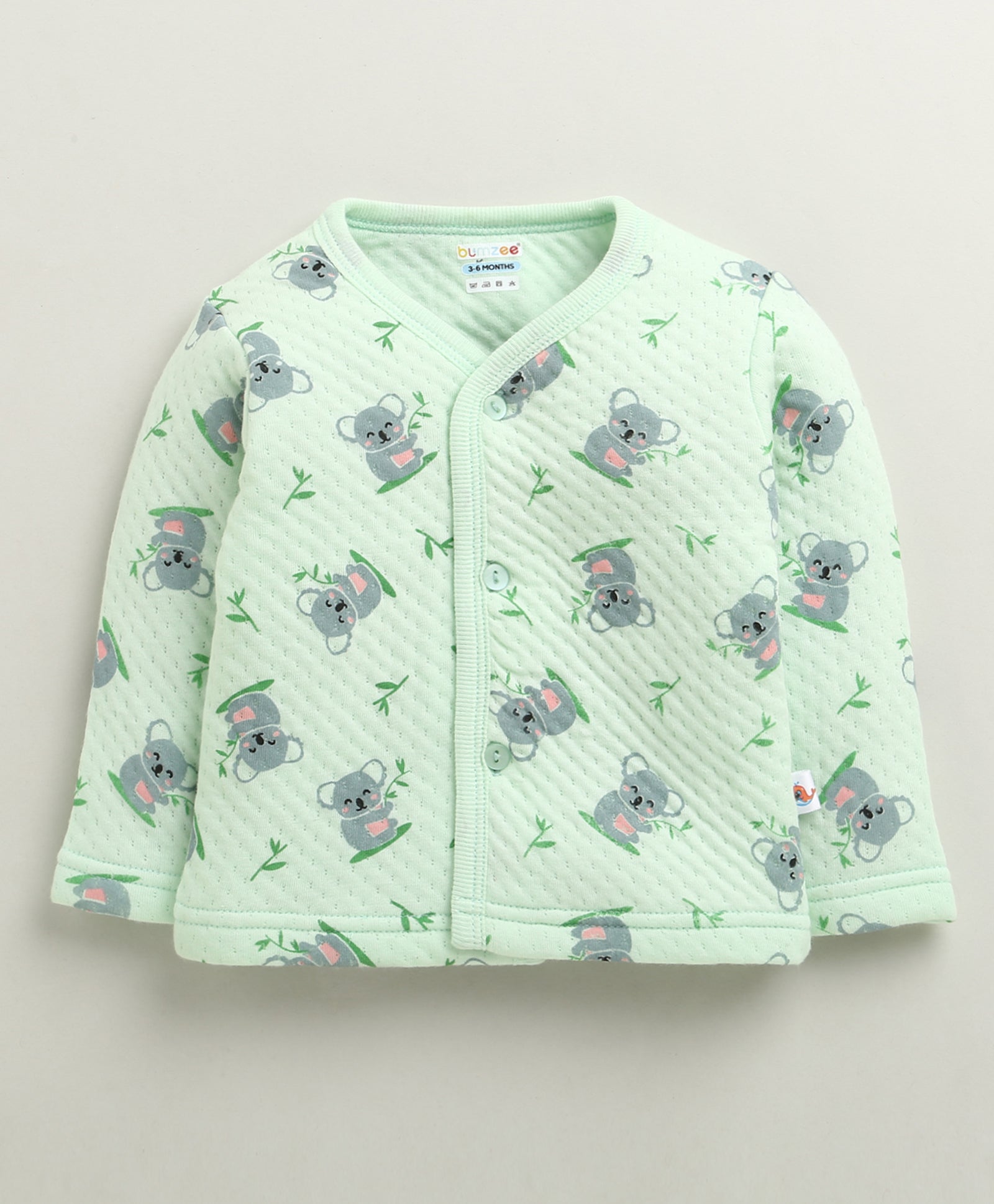 Girls Polyfill Animal Winter Set - Green