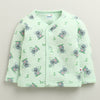Girls Polyfill Animal Winter Set - Green