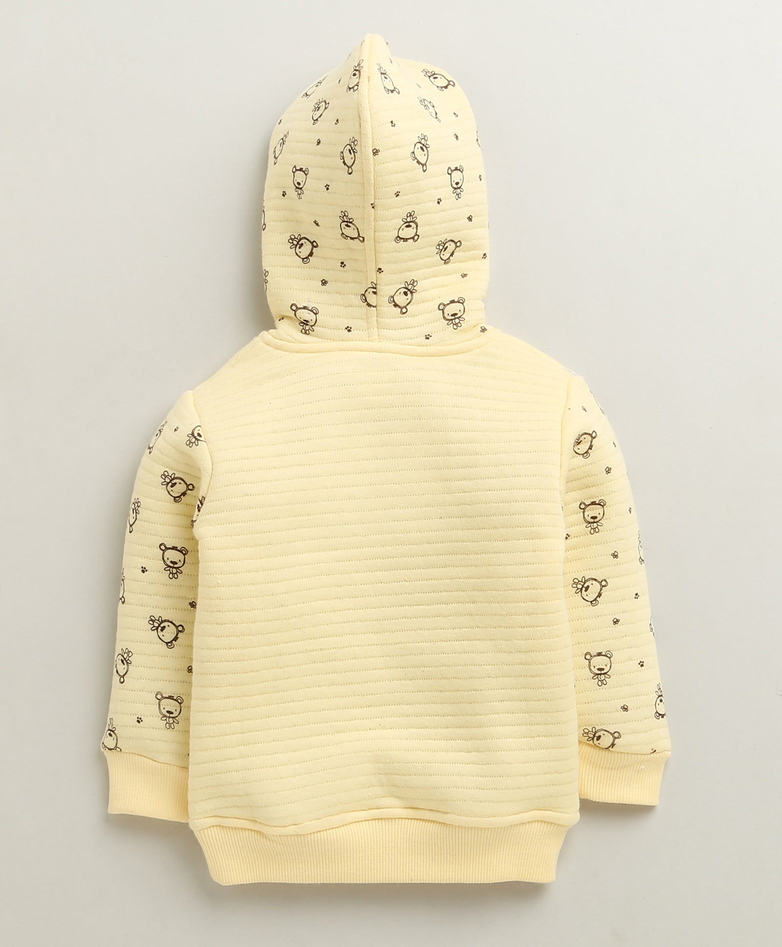 Boys Polyfill Animal Winter Set - Yellow