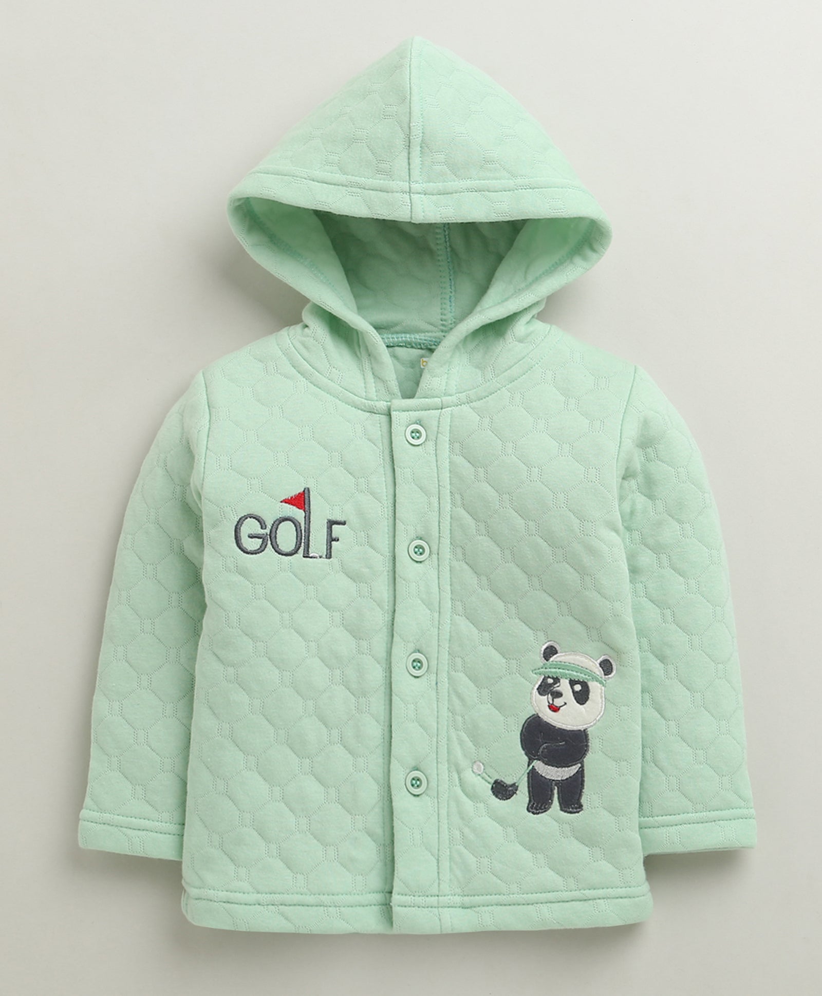 Boys Polyfill Animal Winter Set - Mint Green & Blue