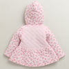 Girls Polyfill Floral Winter Set - Pink