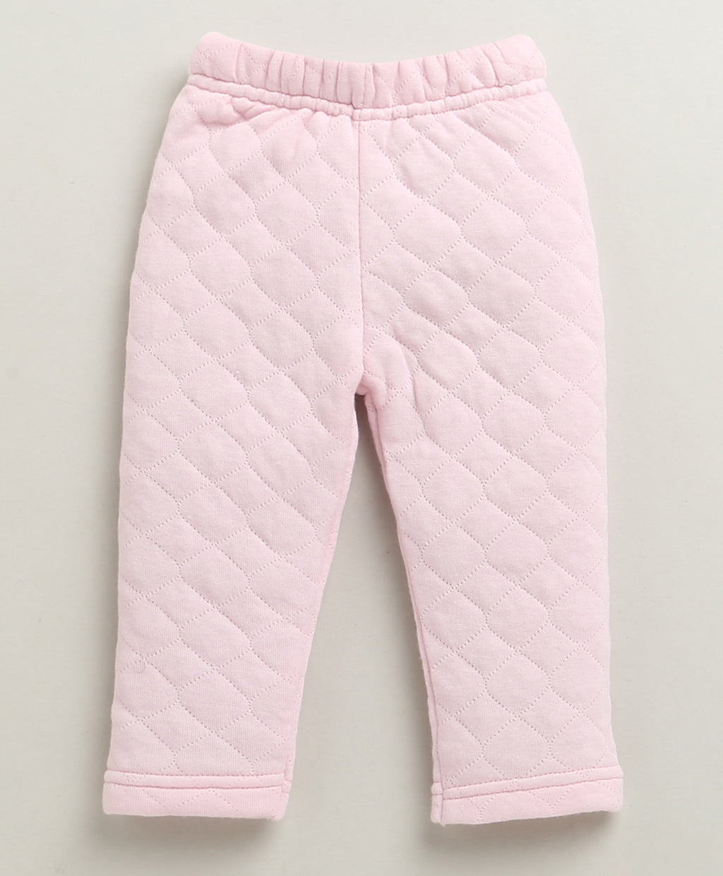 Bumzee Pink Floral Print Winter Set, Full Sleeves, Padded