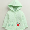 Girls Polyfill Graphic Winter Set - Mint Green