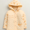 Girls Polyfill Animal Winter Set - Peach