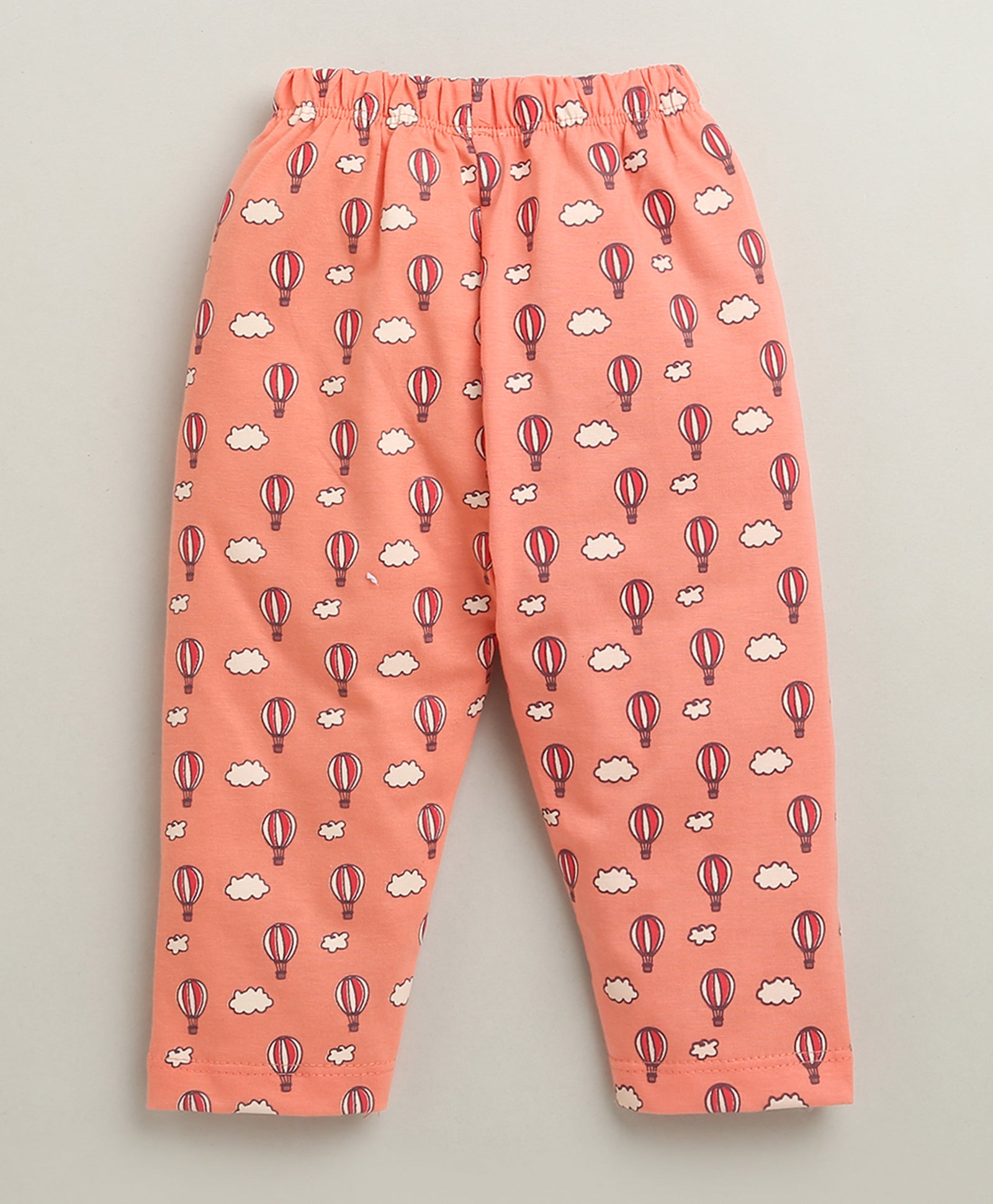Boys 100% Cotton Graphic Jabla & Pyjama Set - Coral