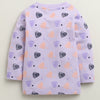 Girls 100% Cotton Graphic Jabla & Pyjama Set - Lavender