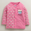 Girls 100% Cotton Graphic Jabla & Pyjama Set - Pink