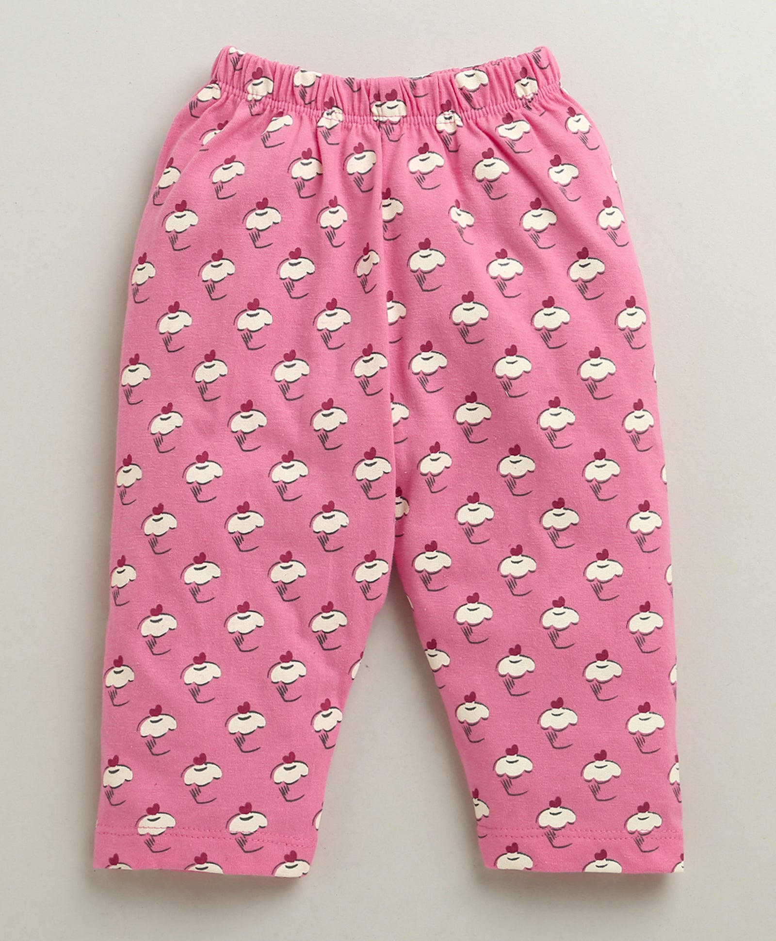 Girls 100% Cotton Graphic Jabla & Pyjama Set - Pink