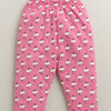 Girls 100% Cotton Graphic Jabla & Pyjama Set - Pink
