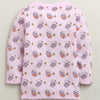 Girls 100% Cotton Animal Jabla & Pyjama Set - Lavender
