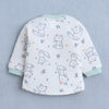 Girls 100% Cotton Animal Jabla & Pyjama Set - Off White