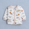 Boys 100% Cotton Animal Jabla & Pyjama Set - Beige