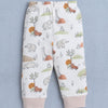 Boys 100% Cotton Animal Jabla & Pyjama Set - Beige