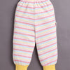 Girls 100% Cotton Animal Pyjamas - Lavender & White