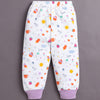 Girls 100% Cotton Animal Pyjamas - Lavender & White