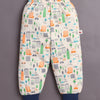 Boys 100% Cotton Graphic Pyjamas - Orange & White