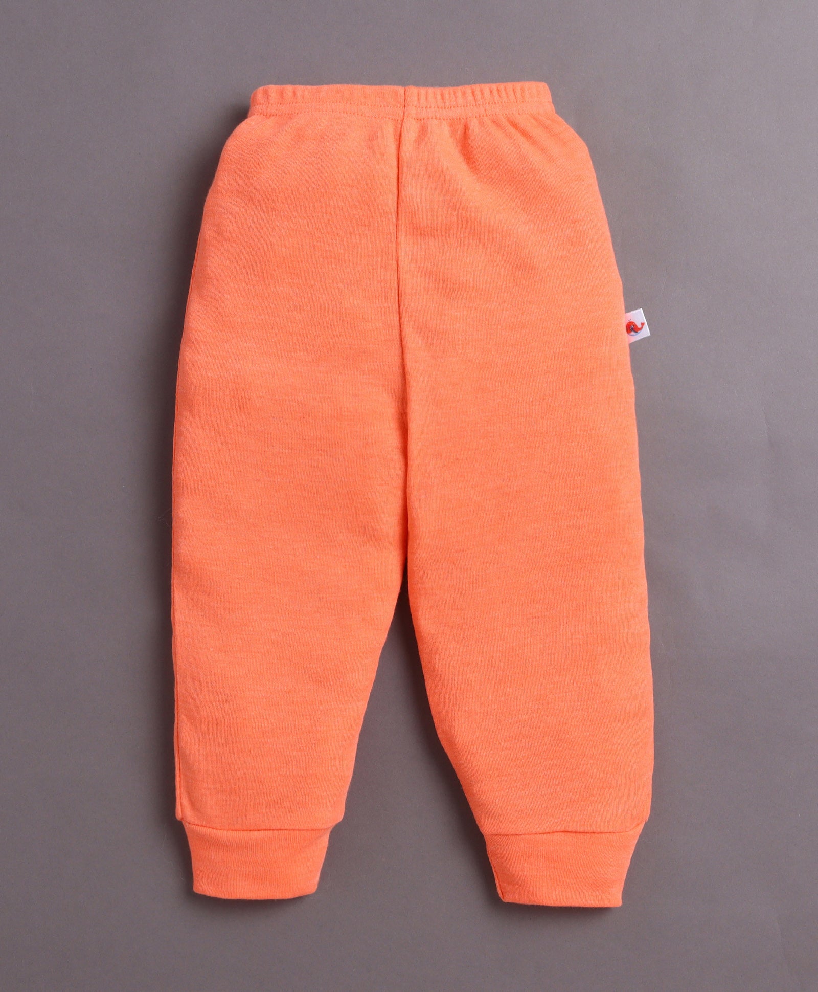 Boys 100% Cotton Graphic Pyjamas - Orange & White