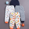Boys 100% Cotton Animal Pyjamas - Navy & White