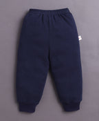 Bumzee Navy & White Animal Print Pyjamas, Pack of 4, 100% Cotton