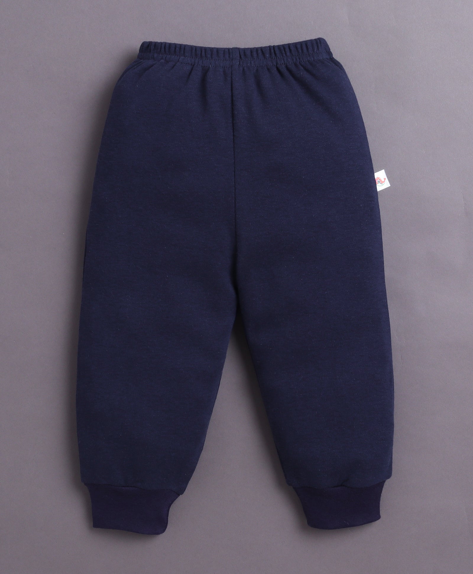 Boys 100% Cotton Animal Pyjamas - Navy & White