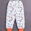 Boys 100% Cotton Animal Pyjamas - Navy & White