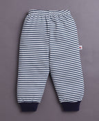 Bumzee Navy & White Animal Print Pyjamas, Pack of 4, 100% Cotton