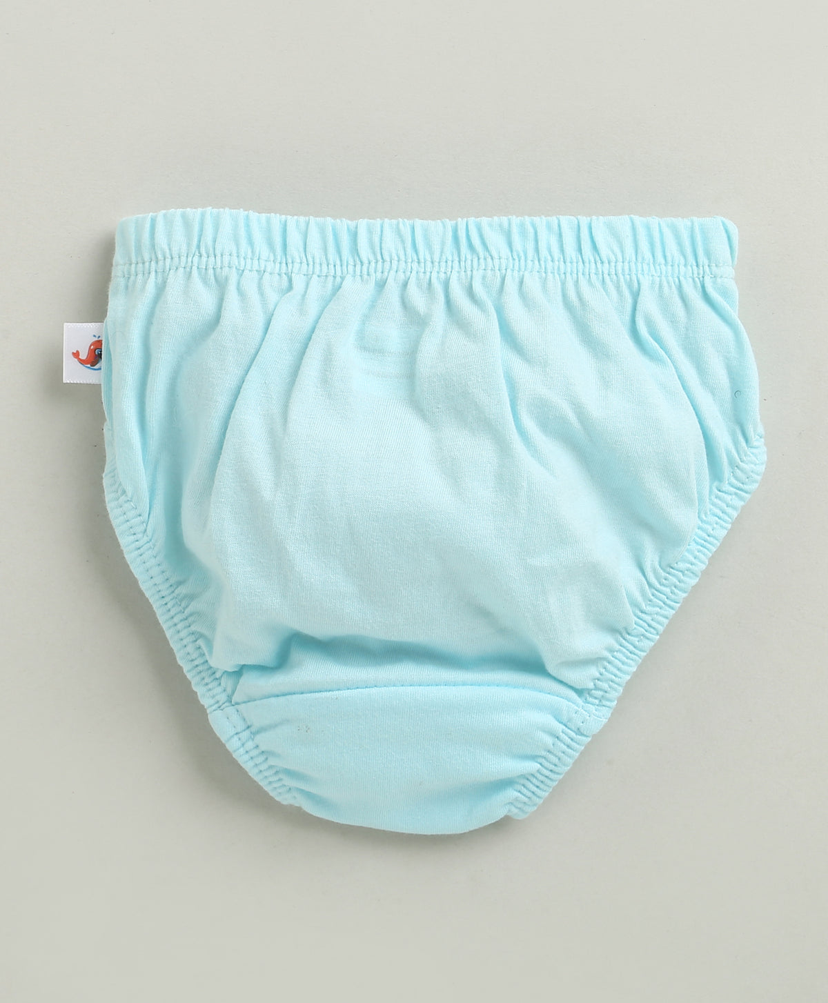 Bumzee Sky Blue & Yellow Briefs, Pack of 3, 100% Cotton