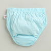 Boys 100% Cotton Solid Briefs - Sky Blue & Yellow