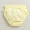 Boys 100% Cotton Solid Briefs - Yellow & Peach