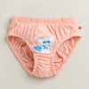 Boys 100% Cotton Solid Briefs - Yellow & Peach