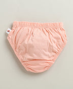 Bumzee Yellow & Peach Briefs, Pack of 3, 100% Cotton