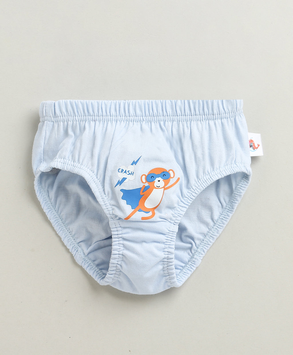 Bumzee Yellow & Peach Briefs, Pack of 3, 100% Cotton