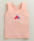 Bumzee Peach & Mint Green Slip, Pack of 3, Sleeveless, 100% Cotton