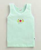 Bumzee Peach & Mint Green Slip, Pack of 3, Sleeveless, 100% Cotton