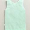 Girls 100% Cotton Solid Slip - Peach & Mint Green